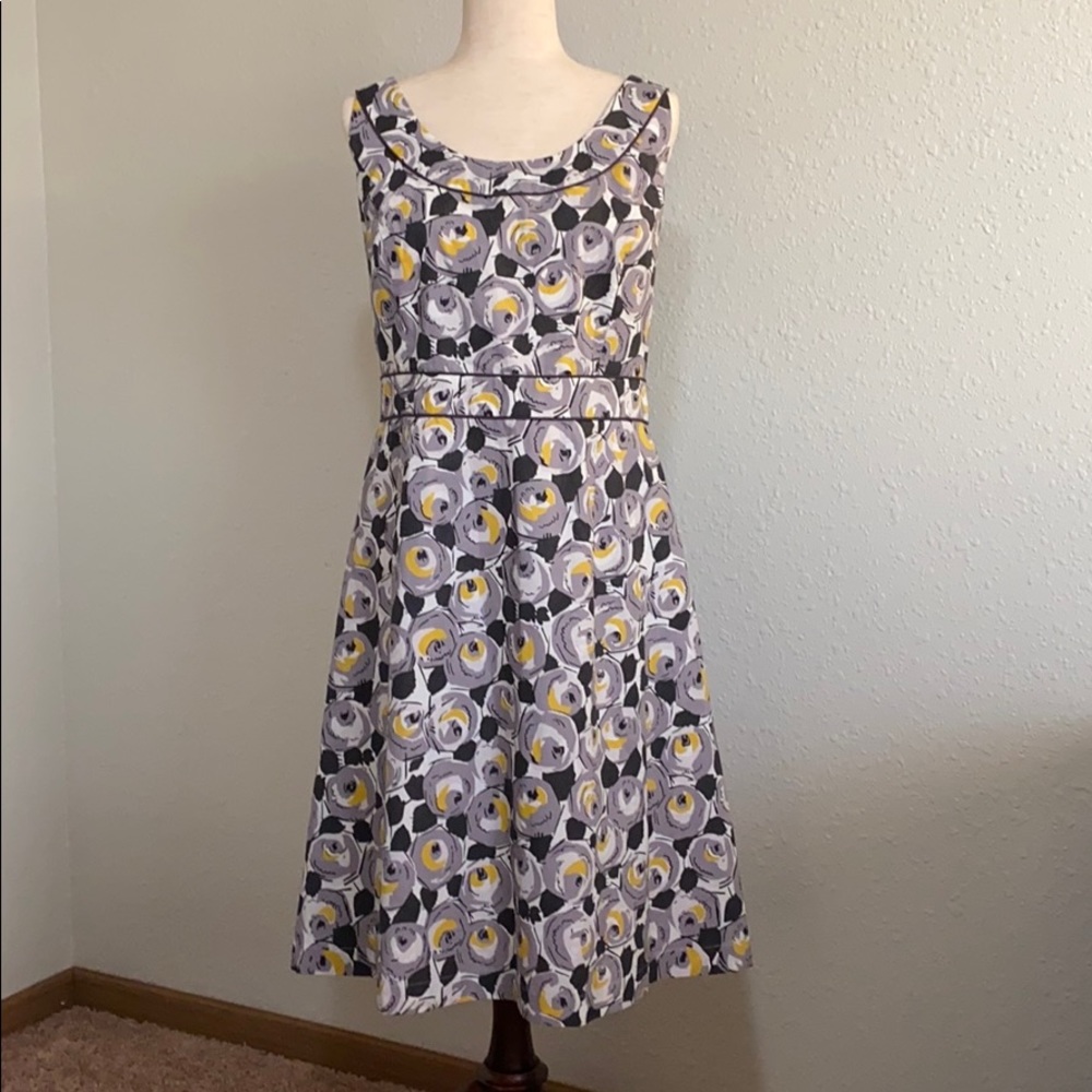 Boden Retro Rose Dress